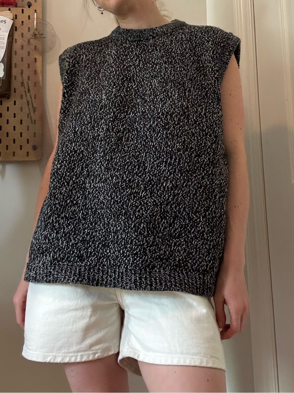Zara Pepper Crewneck Vest